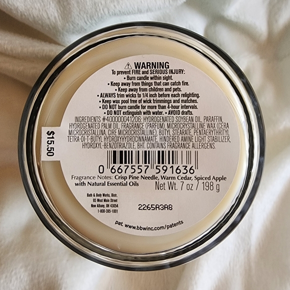 💥New Tree Farm. Single Wick Candle - Picture 2 of 4